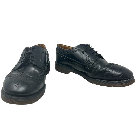Dr. Martens Brogue Oxford Lace Up Shoes Made In England Leather‎ Black Size 10 main image 11